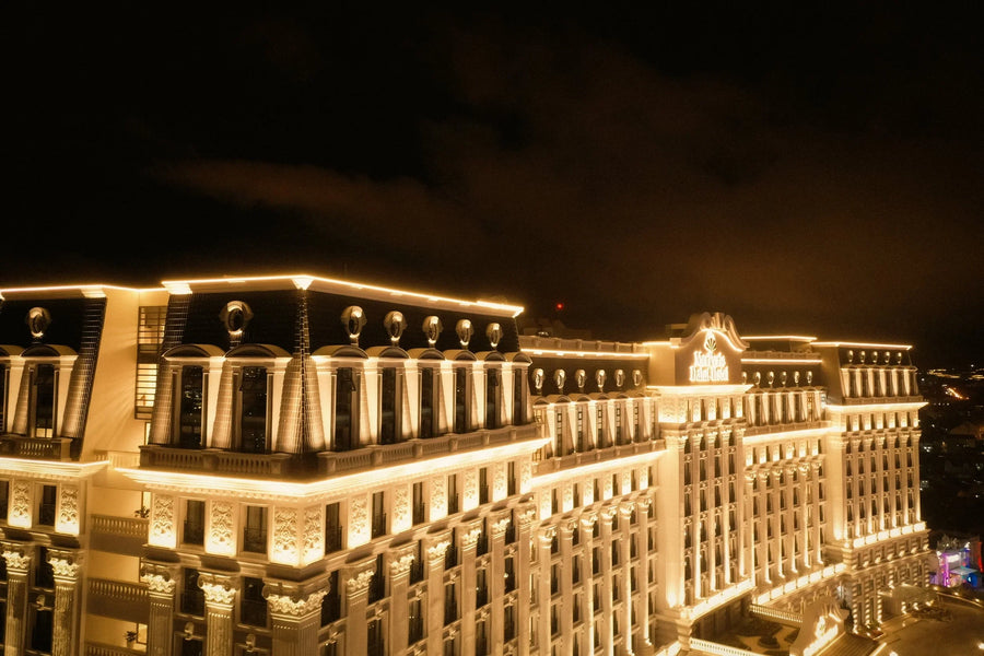 MerPerle Đà Lạt Hotel - Façade  Lighting System by HTSG Vietnam